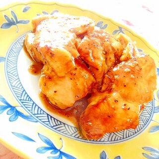 本味醂とメープルシロップde❤鶏胸肉の照り焼き❤